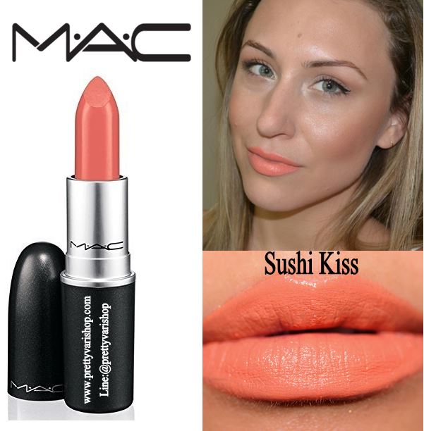 MACSatinLipstick #Sushi Kiss ส ส ม พ ช เ น อ ซ า ต น ล ป ส ต ก เ น อ ซ า ต ...