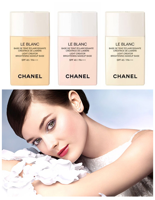 CHANEL LE BLANC Light Creator Brightening Makeup Base SPF40/ PA+++ ~ new  for Spring 2015