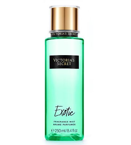 **พร้อมส่ง**Victoria's Secret Exotic Fragrance Mist 250 ml.*แพคเกจใหม่ 2016* สเปร์ยน้ำหอม ให้ความหอมรัญจวนใจ กลิ่นติดทนนาน 7-12 ชั่วโมง กลิ่นหอมนุ่มๆอบอุ่นของดอกไอริส หอมเซ็กซี่ดีคะ