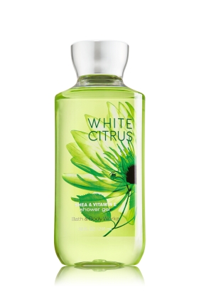 **พร้อมส่ง**Bath & Body Works White Citrus Shea & Vitamin E Shower Gel 295ml. เจลอาบน้ำ กลิ่นนี้จะมีความหอมสดชื่นซีตัสมากๆ คล้ายกลิ่นของไอศรีมรสมะนาว ใครที่เบื่อกลิ่นหอมของดอกไม้ลองเปลี่ยนมาใช้กลิ่นนี้ดูรับรองไม่ผิดหวังค่ะ