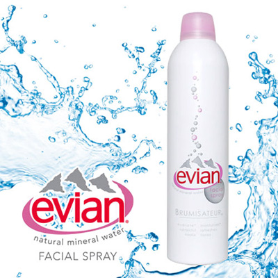 สเปรย์น้ำแร่เอเวียง Evian Facial Spcial Spray Mineral Water 300 ml. 