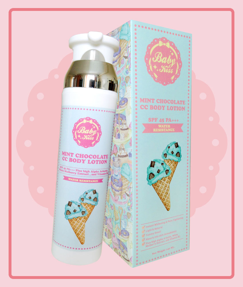 ٻҾ2 ͧԹ : ****ش!! Baby Kiss Mint Chocolate CC Body Lotion SPF 45 PA+++ ()  պʹŪ ʷҺҧ  ˹˹˹ § Ѻѹշ 繤Һ Դҹʹѹ ͧѹ駹˧ »ѺռǷ