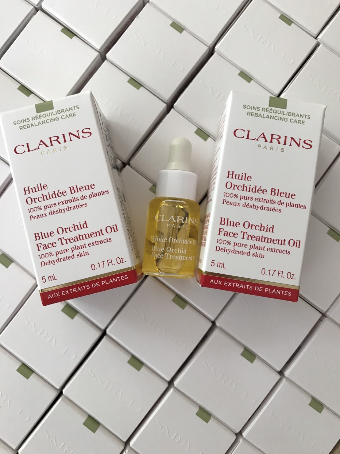 ٻҾ2 ͧԹ : Clarins Blue Orchid Face Treatment Oil Ҵͧ 5ml. շ´շشͧԵѳٻẺѹ µ͵ҹ ͧ鹿鹿º¹ Ъµ͵ҹ