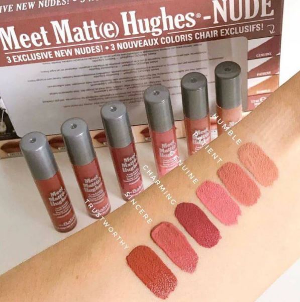 ٻҾ2 ͧԹ : The Balm Meet Matte Hughes 6 Mini Long Lasting Liquid Lipstick - Nude ԻԹ 6  ੴբ´  3  շ͡ա 3  յⷹ鴹ӵ  鴪 紼Ե͡ҨӹǹӡѴ شʹԤԴԻ