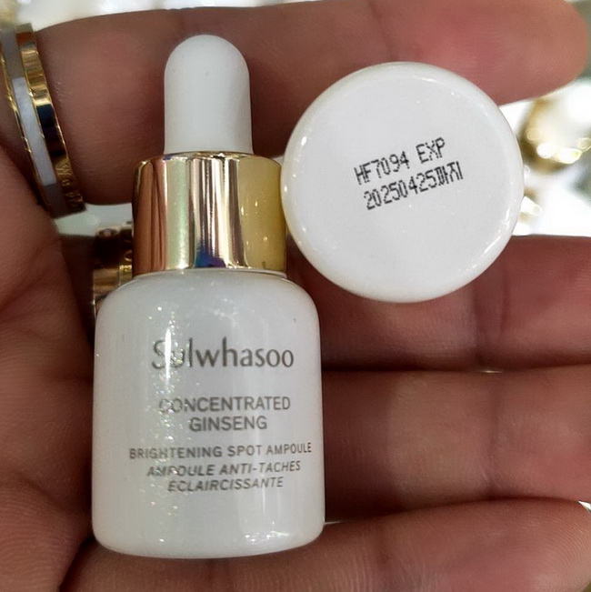 ٻҾ2 ͧԹ : Sulwhasoo Concentrated Ginseng Brightening Spot Ampoule Ҵͧ 5 g.ش  ŴشҧӺ˹ҧŧ Ѻⷹҧҧº¹ ǤǢҧ繸ҵ Ѵͧ ͺ Ǣ  