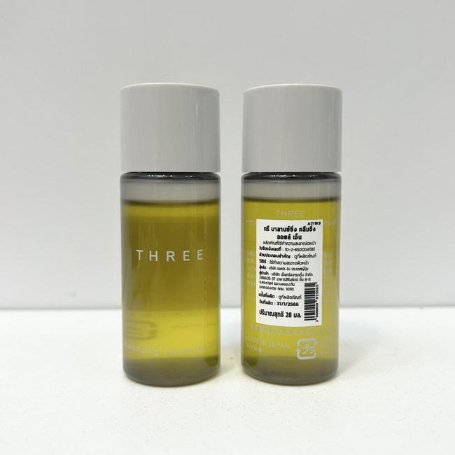 ٻҾ2 ͧԹ : THREE Balancing Cleansing Oil N Ҵͧ 28 ml. չٵ շ֡ 觡 ͹¹ҡ Ҵҷ ҧ͡ 駤Һѹ ͹¼ШԵ仡Ѻʴ չ͹Ǵ˹㹵 纤