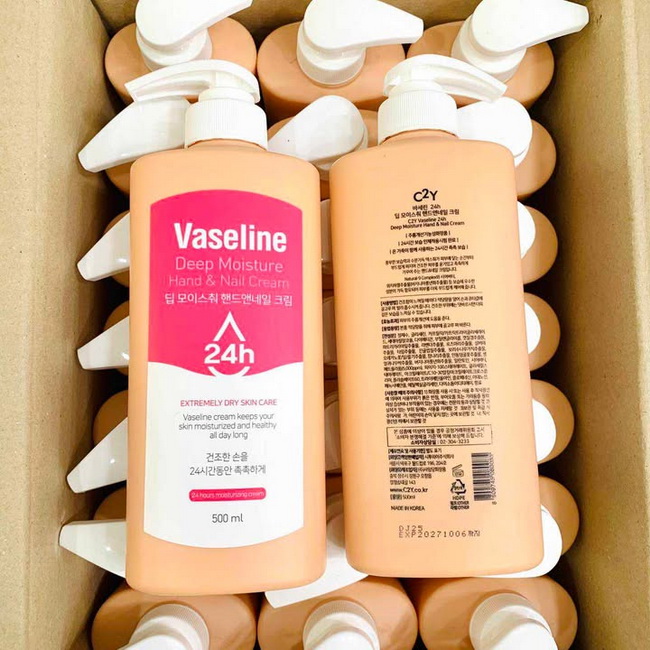ٻҾ2 ͧԹ :  Vaseline Deep Moisture Hand & Nail Cream Ǵ˭ǻ 500 ml. չا ԨмԵҹ ٵ÷ ˹˹˹ ءѹ floral fruity ͹