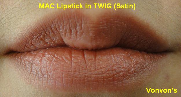 ٻҾ2 ͧԹ : MAC Satin Lipstick #Twig ⷹӵ Իʵԡͺؤ ʹ硫 Իʵԡҧҹʺ¼ ҧ繢 ʹѹ