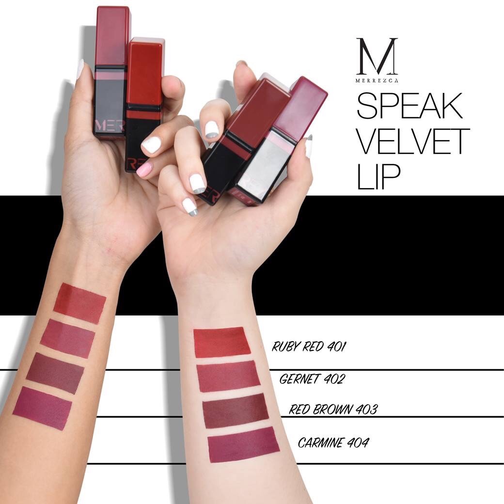 ٻҾ3 ͧԹ : ****Merrezca Speak Velvet Lip Ի繤ҪǺҧ¹ջҡͧسº¹ʹԷ š蹹Իʵԡͤ ͪ繢 蹪ѴԴ öء͡ ҡੴ س͡ Ի