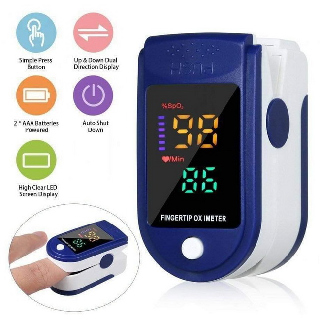 ٻҾ3 ͧԹ : ͧѴ͡ਹʹ Fingertip Pulse Oximeter  LK87 öѴ͡ਹʹѴվ Ѵ SpO2 Ѻء ءҴǵ硨֧˭