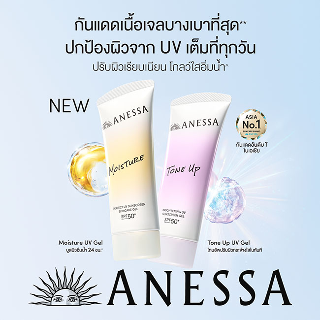 �ٻ�Ҿ���4 �ͧ�Թ��� : Anessa Perfect UV Sunscreen Skincare Gel SPF 50+ PA++++ 90g. �ѹᴴ��ʫ���ٵ����� �����źҧ�Ҵب��� ��ʼ��������� 24 ��. �ѹᴴ�ٵ��Ť��������������Ѻ��ء�ѹ �����źҧ�� ����˹����˹��˹� ���������ʺ�¼�� ��ʼ��������� 24 ��.^ ����ͧ��Ǩҡ�ѧ��