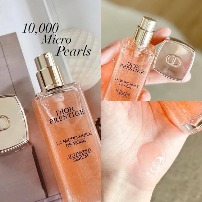 ٻҾ5 ͧԹ : Dior Prestige La Micro-Huile de Rose Activated Serum 30 ml. ٵ Upgrade ҡٵâ´ʹ дѺ͹Ҥ͡ÿ鹺اǪ 鹺اǢͧҴٵ÷ҹ Nutri-Rosapeptide 仴úا͹ҤҴ