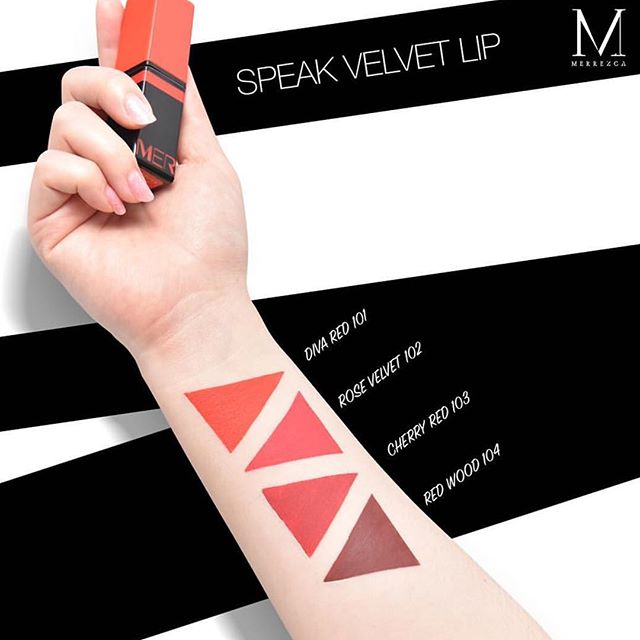 ٻҾ6 ͧԹ : ****Merrezca Speak Velvet Lip Ի繤ҪǺҧ¹ջҡͧسº¹ʹԷ š蹹Իʵԡͤ ͪ繢 蹪ѴԴ öء͡ ҡੴ س͡ Ի