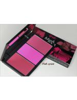 **Sleek blush By 3 Blush Palette # 366 Pink Sprint ⷹ  matte ش Ѻ緺Ѫ 3 㹵Ѻ Сͺ Pink Parfait ǧ (ǧѧش) , Pink Ice ժǧẺ͹ Pinktini ժǧẺҾ մͻش㹾ŷ Ѵ