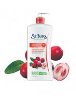 St.Ives Intensive Healing Cranberry Seed & Grape Seed Oil Body Lotion 21 Fl Oz/ 621ml.  Ū蹺ا ٵѺǷҴ 駤ѹ ǹͧѹС͡ ѹҡ᤹