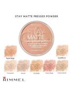 **Rimmel Stay Matte Pressed Powder 14 g. 駤Ǻѹ˹ǹҹ Ѵ秺ҧ ʺ·˹͡Ҵ繸ҵ ҵطջª شѹ٢ Ǻѹҧǹҹ ੾Фҡ