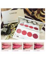 LANEIGE Silk Intense Lipstick 4 Color Lip Palette - Travel Size 絷Ǻ 4  ش͵㹵Ѻ ѹСШ㹵Ѻ дǡش ·Ѻҧҡ ѹҡ ¤Ѵѹ§ Ի