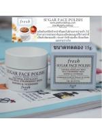 Fresh Sugar Face Polish Ҵͧ 15g. ʤѺ˹ٵ͹¹ǹѡҡҵҧ Brown Sugar ˹ҷʤѺǷҾش͡ҧ͹¹ Crushed Wild Strawberries ش仴ԵԹ觨з˹ҷҹ͹