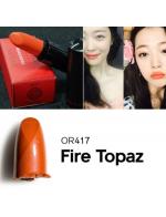 Shiseido Rouge Rouge Lipstick 2.5g. #OR417 Fire Topaz Ҵ ͧ ԻʵԡŤҡ Shiseido Ի ҹѹͺջҡͧسҧŧ ǹͧͤ ջҡ