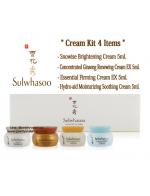 Sulwhasoo Cream Kit 4 Items ૵ش觤鹺اǷ 4 ٵ ҡ Sulwhasoo ͺѹͤ عдѺӹҹͧ شǹ鹢ͧ ¿鹺اҧ֡ Ŵ͹觤ǧ Ѵû