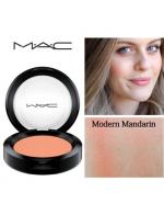 MAC Powder Blush 6 g.  Modern Mandarin Ѫ͹ͫҵԹ¹ ⷹʴᴧ ء硹 ͧسʴժԵ д繸ҵ ѹ˹ⴴ 鹤ҹԺѺǧ ͺʴʺǧѹ͹