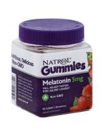 Natrol Gummies Melatonin 5 Mg 90 Strawberry Gummies ͧҡ US 100% ԵԹⷹԹẺ ʵ дѺѺҹ ·֡͹ ͹Ѻ¢ Ѻʺ蹡ҧ֡ ͧʹ 