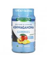 Nature's Truth Vitamins Restore & Unwind Ashwagandha Gummies Natural Tropical 60 Vegan Gummies ԵԹԹ ʼ ·ҹ ҧҧ ͹ ´  ķе鹤֡͹ 