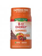 Nature's Truth Vitamins B12 Energy Gummies Natural Peach Raspberry 48 Vegan Gummies ԵԹ12 ʾժ ʪҵ ҹªѧҹ ѧԵԹB1, B2 & B6 ѧ L-Carnitine Tartrate ´֧ѹ繾ѧҹ  As