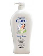 White Care Shower Cream 2X Moisturising Whitening & Firming 1200ml. ครีมอาบน้ำสูตรเข้มข้นด้วยส่วนผสมของนมแพะ ช่วยให้ผิวของคุณชุ่มชื่น ขาวเนียนและกระชับ ด้วยส่วนผสม Moisturizer ถึง 2 เท่า ฟองครีมเนียนนุ่ม ขนาดใหญ่ไซส์ยักษ์ใช้คุ้มสุดๆ นานเกื White Care Shower Cream 2X Moisturising Whitening & Firming 1200ml. ครีมอาบน้ำสูตรเข้มข้นด้วยส่วนผสมของนมแพะ ช่วยให้ผิวของคุณชุ่มชื่น ขาวเนียนและกระชับ ด้วยส่วนผสม Moisturizer ถึง 2 เท่า ฟองครีมเนียนนุ่ม ขนาดใหญ่ไซส์ยักษ์ใช้คุ้มสุดๆ นานเกื