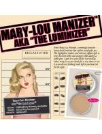 The Balm Mary-Lou Manizer ขนาด 8.5 g แป้งไฮไลท์ประกายชิมเมอร์ ช่วยเพิ่มมิติให้แก่ใบหน้า ใช้ไล้สันจมูกให้แลดูคม หรือไล้หน้าผากและปลายคางให้หน้าดูมีมิติ สามารถใช้ไล้ช่วงแก้มด้านบนเพื่อให้ผิวหน้าดู dewy มากขึ้น สีแป้งเป็นธรรมชาติกลืนไปกับผิว อีกท The Balm Mary-Lou Manizer ขนาด 8.5 g แป้งไฮไลท์ประกายชิมเมอร์ ช่วยเพิ่มมิติให้แก่ใบหน้า ใช้ไล้สันจมูกให้แลดูคม หรือไล้หน้าผากและปลายคางให้หน้าดูมีมิติ สามารถใช้ไล้ช่วงแก้มด้านบนเพื่อให้ผิวหน้าดู dewy มากขึ้น สีแป้งเป็นธรรมชาติกลืนไปกับผิว อีกท