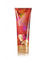Bath & Body Works Aspen Caramel Woods 24 Hour Moisture Ultra Shea Body Cream 226g. บอดี้ครีมถนอมผิวกลิ่นหอมติดผิวกายนานตลอดวัน กลิ่นหอมหวานเหมือนขนมกลิ่นคาราเมลผสมกลิ่นผลไม้ผล Bath & Body Works Aspen Caramel Woods 24 Hour Moisture Ultra Shea Body Cream 226g. บอดี้ครีมถนอมผิวกลิ่นหอมติดผิวกายนานตลอดวัน กลิ่นหอมหวานเหมือนขนมกลิ่นคาราเมลผสมกลิ่นผลไม้ผล