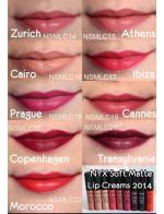 **พร้อมส่ง**สีใหม่ล่าสุด ปี 2014 NYX Soft Matte Lip Cream มีให้เลือก 9 สีสวย ใครที่ไม่ชอบทาลิปสติกและเบื่อความเหนอะหนะของลิปกรอส พบกับลิปสติกเนื้อแมทใหม่จาก NYX เนื้อลิปนุ่มมากกก.. ให้สีชัด เนื้อเป็นแบบแมทแต่ไม่ได้ทำให้ปากแห้งเพราะมีมอยซ์เจอไรเซอร์  **พร้อมส่ง**สีใหม่ล่าสุด ปี 2014 NYX Soft Matte Lip Cream มีให้เลือก 9 สีสวย ใครที่ไม่ชอบทาลิปสติกและเบื่อความเหนอะหนะของลิปกรอส พบกับลิปสติกเนื้อแมทใหม่จาก NYX เนื้อลิปนุ่มมากกก.. ให้สีชัด เนื้อเป็นแบบแมทแต่ไม่ได้ทำให้ปากแห้งเพราะมีมอยซ์เจอไรเซอร์