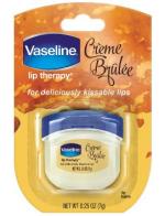 Vaseline Lip Therapy for Deliciously Kissable Lips Creme Brulee ขนาดพกพา 7 g. ลิปบาล์มวาสลีนไซส์มินิ กลิ่นหอมหวานดุจขนมแสนอร่อย บำรุงเรียวปากให้เนียนนุ่มชุ่มชื่นอวบอิ่มสุขภาพดี ปรนนิบัติผิวริมฝีปากด้วยปิโตรเลียมเจลลี่(ปิโตรทั่ม) และ โกโก้ Vaseline Lip Therapy for Deliciously Kissable Lips Creme Brulee ขนาดพกพา 7 g. ลิปบาล์มวาสลีนไซส์มินิ กลิ่นหอมหวานดุจขนมแสนอร่อย บำรุงเรียวปากให้เนียนนุ่มชุ่มชื่นอวบอิ่มสุขภาพดี ปรนนิบัติผิวริมฝีปากด้วยปิโตรเลียมเจลลี่(ปิโตรทั่ม) และ โกโก้