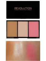 **Makeup Revolution MUR Iconic Blush Bronze and Brighten  SMOULDER ѺǢǶ֧ҧ ͹ͫҵԹ + ŷͫҵԹ + Ѵժٹ 3inOne Ѻҧش ͧ Swatch չҡ § 繻 