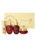The History of Whoo BiCheup Ja Saeng Essence Special Set (4 items) ครีมระดับราชวงศ์เกาหลี  วัตถุดิบหลัก มาจาก รากโสม และบัวหิมะ ซึ่งจะทำให้ผิวของเรากลับมาดูอ่อนเยาว์ อ่อนวัยขึ้น และอีกทั้งช่วยฟื้นฟูสภาพผิว ให้กลับมาดีขึ้น ชุดลดเลือนริ้ว The History of Whoo BiCheup Ja Saeng Essence Special Set (4 items) ครีมระดับราชวงศ์เกาหลี  วัตถุดิบหลัก มาจาก รากโสม และบัวหิมะ ซึ่งจะทำให้ผิวของเรากลับมาดูอ่อนเยาว์ อ่อนวัยขึ้น และอีกทั้งช่วยฟื้นฟูสภาพผิว ให้กลับมาดีขึ้น ชุดลดเลือนริ้ว