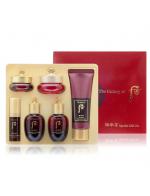 The History of Whoo Jinyulhyang 6pcs Special Gift Set เซ็ทบำรุงผิวความงามตำรับราชสำนักเกาหลี ที่มีส่วนผสมหลักคือโสมแดง และทับทิม ช่วยกักเก็บน้ำหล่อเลี้ยงไว้ใต้ผิว ช่วยให้ผิวชุ่มชื่นตลอดวันค่ะ ช่วยให้หน้าไบร์ทๆ สว่างกระจ่างใส ชะลอริ้วรอย เหมาะสำหรับวัย 40+ The History of Whoo Jinyulhyang 6pcs Special Gift Set เซ็ทบำรุงผิวความงามตำรับราชสำนักเกาหลี ที่มีส่วนผสมหลักคือโสมแดง และทับทิม ช่วยกักเก็บน้ำหล่อเลี้ยงไว้ใต้ผิว ช่วยให้ผิวชุ่มชื่นตลอดวันค่ะ ช่วยให้หน้าไบร์ทๆ สว่างกระจ่างใส ชะลอริ้วรอย เหมาะสำหรับวัย 40+