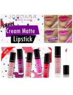 *พร้อมส่ง*Jordana Sweet Cream Matte Liquid Lip Color ลิปครีมเนื้อแมทหรือลิปจิ้มจุ่มคุณสมบัติคือเป็นแมตที่แห้งและเรียบติดไปกับริมฝีปากเลย เกลี่ยง่าย กันน้ำ ให้สีสันชัดเจน ติดทน ขนาดจูบยังไม่หลุด!!! มีส่วนผสมของ vitamin A & C เพิ่มความชุ่มชื้นให้กับริมฝ *พร้อมส่ง*Jordana Sweet Cream Matte Liquid Lip Color ลิปครีมเนื้อแมทหรือลิปจิ้มจุ่มคุณสมบัติคือเป็นแมตที่แห้งและเรียบติดไปกับริมฝีปากเลย เกลี่ยง่าย กันน้ำ ให้สีสันชัดเจน ติดทน ขนาดจูบยังไม่หลุด!!! มีส่วนผสมของ vitamin A & C เพิ่มความชุ่มชื้นให้กับริมฝ