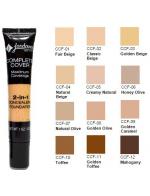 **พร้อมส่ง**Jordana Complete Cover 2-in-1 Concealer & Foundation รองพื้นระดับปกปิดเต็มกำลัง งานผิวต้องตัวนี้เลยคะ ชนิดตกน้ำไม่เลอะ ตกไฟไม่ลอกกันเลยทีเดียว กันน้ำกันเหงื่อติดทนทั้งวัน พวกรอยแดง รอยกระ ฝ้าปิดมิด เปลี่ยนผิวเสียเป็นผิวสวยประมาณล้างหน้าออก **พร้อมส่ง**Jordana Complete Cover 2-in-1 Concealer & Foundation รองพื้นระดับปกปิดเต็มกำลัง งานผิวต้องตัวนี้เลยคะ ชนิดตกน้ำไม่เลอะ ตกไฟไม่ลอกกันเลยทีเดียว กันน้ำกันเหงื่อติดทนทั้งวัน พวกรอยแดง รอยกระ ฝ้าปิดมิด เปลี่ยนผิวเสียเป็นผิวสวยประมาณล้างหน้าออก