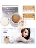 Hera UV Mist Cushion SPF50+/PA+++ขนาดทดลอง 4g. คุชชั่นยอดฮิตจากเกาหลี  รุ่นนี้ได้รับตำแหน่ง Miss Cushion ปี 2015 มอบสัมผัสความบางเบาและอิ่มน้ำ ด้วยคุณค่าสารสกัดจากน้ำแร่ธรรมชาติ ที่อุดมไปด้วยแร่ธาตุที่สำคัญนานาชนิด ช่วยฟื้นบำรุงให้ผิวเนียนนุ่ม Hera UV Mist Cushion SPF50+/PA+++ขนาดทดลอง 4g. คุชชั่นยอดฮิตจากเกาหลี  รุ่นนี้ได้รับตำแหน่ง Miss Cushion ปี 2015 มอบสัมผัสความบางเบาและอิ่มน้ำ ด้วยคุณค่าสารสกัดจากน้ำแร่ธรรมชาติ ที่อุดมไปด้วยแร่ธาตุที่สำคัญนานาชนิด ช่วยฟื้นบำรุงให้ผิวเนียนนุ่ม