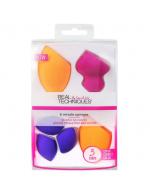 Real Techniques 6 Miracle Sponges #91570 เซ็ทฟองน้ำสำหรับแต่งหน้า 6 ชิ้น ครบทุกการใช้งาน ประกอบด้วยฟองน้ำ 3 รูปแบบ ฟองน้ำสีส้มสำหรับลงรองพื้น สีชมพูสำหรับลงไฮไลท์หรือคอนทัวร์ สุดท้ายฟองน้ำสีม่วงขนาดจิ๋วสำหรับใช้กับพื้นที่เล็กๆเช่น ลงรองพื้นรอบ Real Techniques 6 Miracle Sponges #91570 เซ็ทฟองน้ำสำหรับแต่งหน้า 6 ชิ้น ครบทุกการใช้งาน ประกอบด้วยฟองน้ำ 3 รูปแบบ ฟองน้ำสีส้มสำหรับลงรองพื้น สีชมพูสำหรับลงไฮไลท์หรือคอนทัวร์ สุดท้ายฟองน้ำสีม่วงขนาดจิ๋วสำหรับใช้กับพื้นที่เล็กๆเช่น ลงรองพื้นรอบ