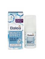 Balea Beauty Effect Eye & Lip Serum 15ml. เซรั่มลดเลือนริ้วรอยแห่งวัยบริเวณรอบดวงตาและริมฝีปาก ด้วยส่วนผสมของกรดไฮยาลูโรนิค ช่วยเติมเต็มความชุ่มชื่นให้ผิวอิ่มฟูขึ้นริ้วรอยร่องลึกดูตื้นขึ้น ผิวแลดูกระชับอิ่มสวยดูอ่นเยาว์ Balea Beauty Effect Eye & Lip Serum 15ml. เซรั่มลดเลือนริ้วรอยแห่งวัยบริเวณรอบดวงตาและริมฝีปาก ด้วยส่วนผสมของกรดไฮยาลูโรนิค ช่วยเติมเต็มความชุ่มชื่นให้ผิวอิ่มฟูขึ้นริ้วรอยร่องลึกดูตื้นขึ้น ผิวแลดูกระชับอิ่มสวยดูอ่นเยาว์