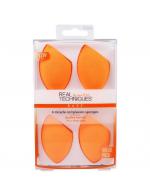 Real TechniquesBase 4 Miracle Complexion Sponges #91553 เซ็ทฟองน้ำสีส้ม 4ชิ้นสุดคุ้ม ที่ต่างจากฟองน้ำไข่ทั่วไปคืออีกด้านนึงจะเป็นลักษณะแบนทำให้มี คุณสมบัติที่ฟองน้ำไข่อื่นๆไม่สามารถทำได้เพิ่มขึ้นมา ตรงด้านแบนสามารถนำไปใช้ปาดรองพื้นและเกลี่ย ด้ Real TechniquesBase 4 Miracle Complexion Sponges #91553 เซ็ทฟองน้ำสีส้ม 4ชิ้นสุดคุ้ม ที่ต่างจากฟองน้ำไข่ทั่วไปคืออีกด้านนึงจะเป็นลักษณะแบนทำให้มี คุณสมบัติที่ฟองน้ำไข่อื่นๆไม่สามารถทำได้เพิ่มขึ้นมา ตรงด้านแบนสามารถนำไปใช้ปาดรองพื้นและเกลี่ย ด้