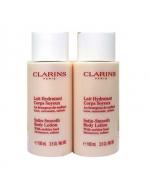 CLARINS Satin Smooth Body Lotion ขนาดทดลอง 100ml. โลชั่นบำรุงผิวกายสูตรเข้มข้น เนื้อซาตินมอบสัมผัสที่เรียบลื่น ซึมซาบไว ไม่เหนียวเหนอะหนะ ช่วยลดและชะลอการเกิดริ้วรอย คืนความยืดหยุ่น ให้ผิวเนียนนุ่ม เปล่งปลั่ง สดใส สุขภาพดี จากส่วนผสมของสารสกัดจา CLARINS Satin Smooth Body Lotion ขนาดทดลอง 100ml. โลชั่นบำรุงผิวกายสูตรเข้มข้น เนื้อซาตินมอบสัมผัสที่เรียบลื่น ซึมซาบไว ไม่เหนียวเหนอะหนะ ช่วยลดและชะลอการเกิดริ้วรอย คืนความยืดหยุ่น ให้ผิวเนียนนุ่ม เปล่งปลั่ง สดใส สุขภาพดี จากส่วนผสมของสารสกัดจา