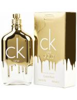 Calvin Klein CK One Gold Eau de Toilette 100ml. ใหม่ล่าสุด กลิ่นหอมสดชื่นเหมือนเดิม เป็นน้ำหอม Unisex สามารถใช้ได้ทั้งชาย หญิง มีความหอมที่อบอุ่น เย้ายวนหัวใจ สดใส Limited Edition 2016 ด้วยกลิ่นหอมที่สดชื่นแบบฉบับ CK มอบความร่าเริง สดใส ไร้เดียงสา หรูหรา  Calvin Klein CK One Gold Eau de Toilette 100ml. ใหม่ล่าสุด กลิ่นหอมสดชื่นเหมือนเดิม เป็นน้ำหอม Unisex สามารถใช้ได้ทั้งชาย หญิง มีความหอมที่อบอุ่น เย้ายวนหัวใจ สดใส Limited Edition 2016 ด้วยกลิ่นหอมที่สดชื่นแบบฉบับ CK มอบความร่าเริง สดใส ไร้เดียงสา หรูหรา