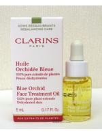 Clarins Blue Orchid Face Treatment Oil ขนาดทดลอง 5ml. ทรีทเมนท์ออยล์ที่ขายดีที่สุดของผลิตภัณฑ์ในรูปแบบน้ำมัน ช่วยต่อต้านริ้วรอย ปกป้องผิวให้ชุ่มชื้นฟื้นฟูให้ผิวเรียบเนียน และช่วยต่อต้านริ้วรอยแห่งวัย Clarins Blue Orchid Face Treatment Oil ขนาดทดลอง 5ml. ทรีทเมนท์ออยล์ที่ขายดีที่สุดของผลิตภัณฑ์ในรูปแบบน้ำมัน ช่วยต่อต้านริ้วรอย ปกป้องผิวให้ชุ่มชื้นฟื้นฟูให้ผิวเรียบเนียน และช่วยต่อต้านริ้วรอยแห่งวัย