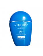 Shiseido Perfect UV Protector SPF50 + PA++++ WetForce Hydro Fresh 50ml. กันแดดสำหรับผิวหน้า สูตรทนน้ำและเหงือ ผิวชุ่มชื่น สุขภาพดี ราวได้รับการบำรุงในขณะเดียวกัน สัมผัสการปกป้องที่บางเบา ซึมซาบไว้ สบายผิว ไม่เหนียวเหนอะหนะ