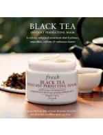 Fresh Black Tea Instant Perfecting Mask 100ml. ครีมมาสก์ที่ช่วยคืนความเนียนนุ่มชุ่มชื่น ปกป้องจากริ้วรอยแห่งวัย พร้อมปรับผิวหน้าให้เรียบเนียนกระชับด้วยส่วนประกอบจากธรรมชาติอย่าง Black Tea ที่อุดมไปด้วยสารต้านอนุมูลอิสระ Lychee Seed Extract รัก