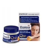 Balea Anti Wrinkle Q10 Night Cream ขนาด 50ml. ครีมบำรุงยามคำคืน ด้วยสูตรเข้มข้นของส่วนผสมเปี่ยมประสิทธิภาพของ Q10  โอเมก้า น้ำมันเมล็ดคำฝอย วิตามินอี และ โปรวิตามินบี5 สำหรับผิวที่เริ่มมีริ้วรอยตามวัย ช่วยบำรุงฟื้นฟูปกป้องผิวให้ชุ่มชื่น นุ่มนว Balea Anti Wrinkle Q10 Night Cream ขนาด 50ml. ครีมบำรุงยามคำคืน ด้วยสูตรเข้มข้นของส่วนผสมเปี่ยมประสิทธิภาพของ Q10  โอเมก้า น้ำมันเมล็ดคำฝอย วิตามินอี และ โปรวิตามินบี5 สำหรับผิวที่เริ่มมีริ้วรอยตามวัย ช่วยบำรุงฟื้นฟูปกป้องผิวให้ชุ่มชื่น นุ่มนว