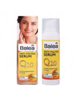 Balea Q10 Anti-Wrinkle Serum with Omega-Complex  30ml. เซรั่มบำรุงหน้าสำหรับอายุ 35-45ปี ของแท้ 100% จากเยอรมัน ช่วยบำรุงฟื้นฟูปกป้องผิวให้ชุ่มชื่น นุ่มนวล เพิ่มความยืดหยุ่นให้ผิว และลดเลือนริ้วร้อยร่องลึกให้ดูตื้นขึ้นอย่างสังเกตได้  Balea Q10 Anti-Wrinkle Serum with Omega-Complex  30ml. เซรั่มบำรุงหน้าสำหรับอายุ 35-45ปี ของแท้ 100% จากเยอรมัน ช่วยบำรุงฟื้นฟูปกป้องผิวให้ชุ่มชื่น นุ่มนวล เพิ่มความยืดหยุ่นให้ผิว และลดเลือนริ้วร้อยร่องลึกให้ดูตื้นขึ้นอย่างสังเกตได้