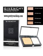 Givenchy Matissime Velvet Radiant Mat Powder Foundation SPF 20+ PA+++ 9g. แป้งผสมรองพื้นเนื้อแมท ไม่มันวาว เนื้อแป้งบางเบา ให้ผิวสัมผัสที่มีความเนียนนุ่ม โปร่งสบายผิว และให้สีที่เป็นธรรมชาติ  Givenchy Matissime Velvet Radiant Mat Powder Foundation SPF 20+ PA+++ 9g. แป้งผสมรองพื้นเนื้อแมท ไม่มันวาว เนื้อแป้งบางเบา ให้ผิวสัมผัสที่มีความเนียนนุ่ม โปร่งสบายผิว และให้สีที่เป็นธรรมชาติ